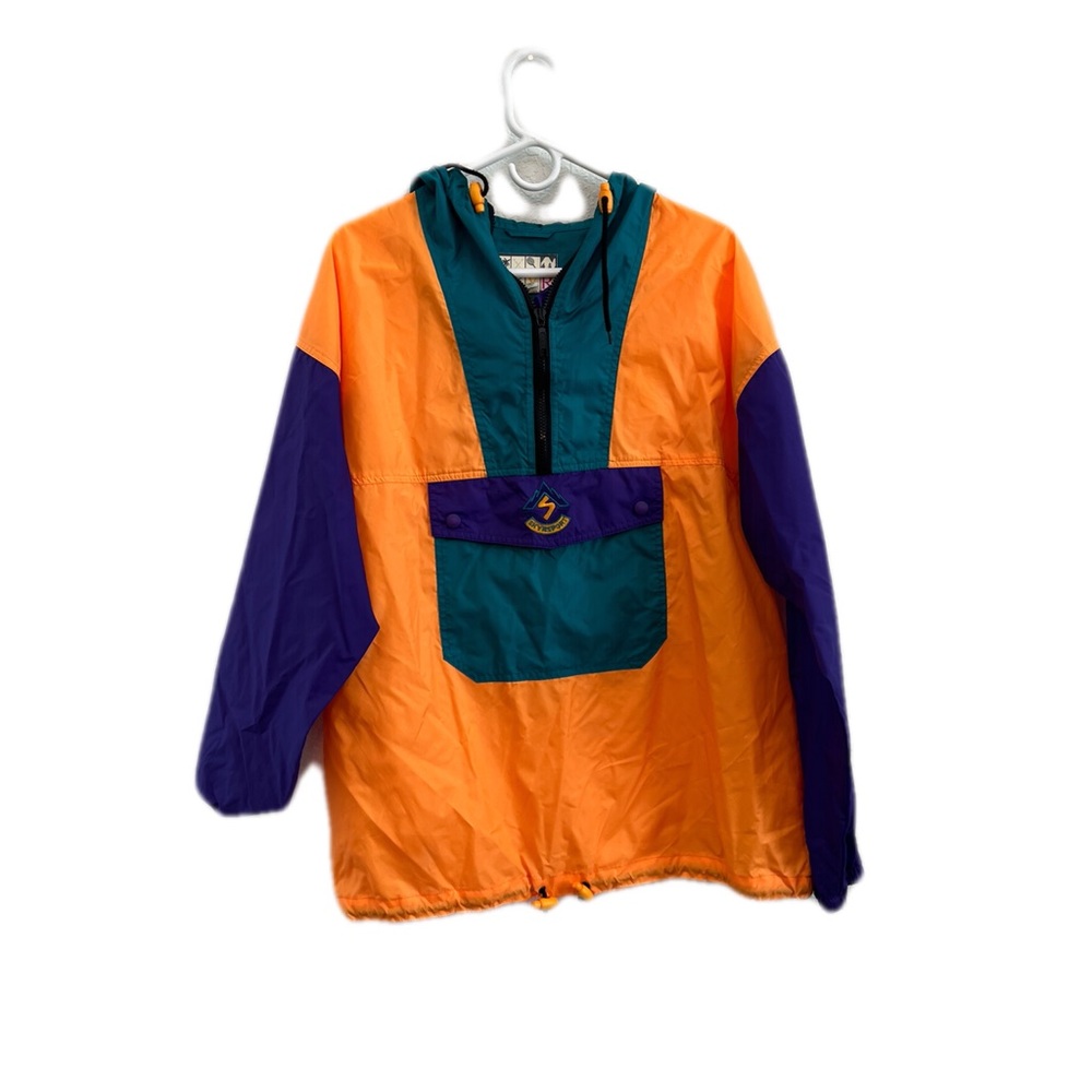 Neon SKYR Vintage 80’s Windbreaker